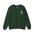 Cute Cookie Crewneck Sweatshirt - Cozy Unisex Heavy Blend - Forest Green / S - Sweatshirt
