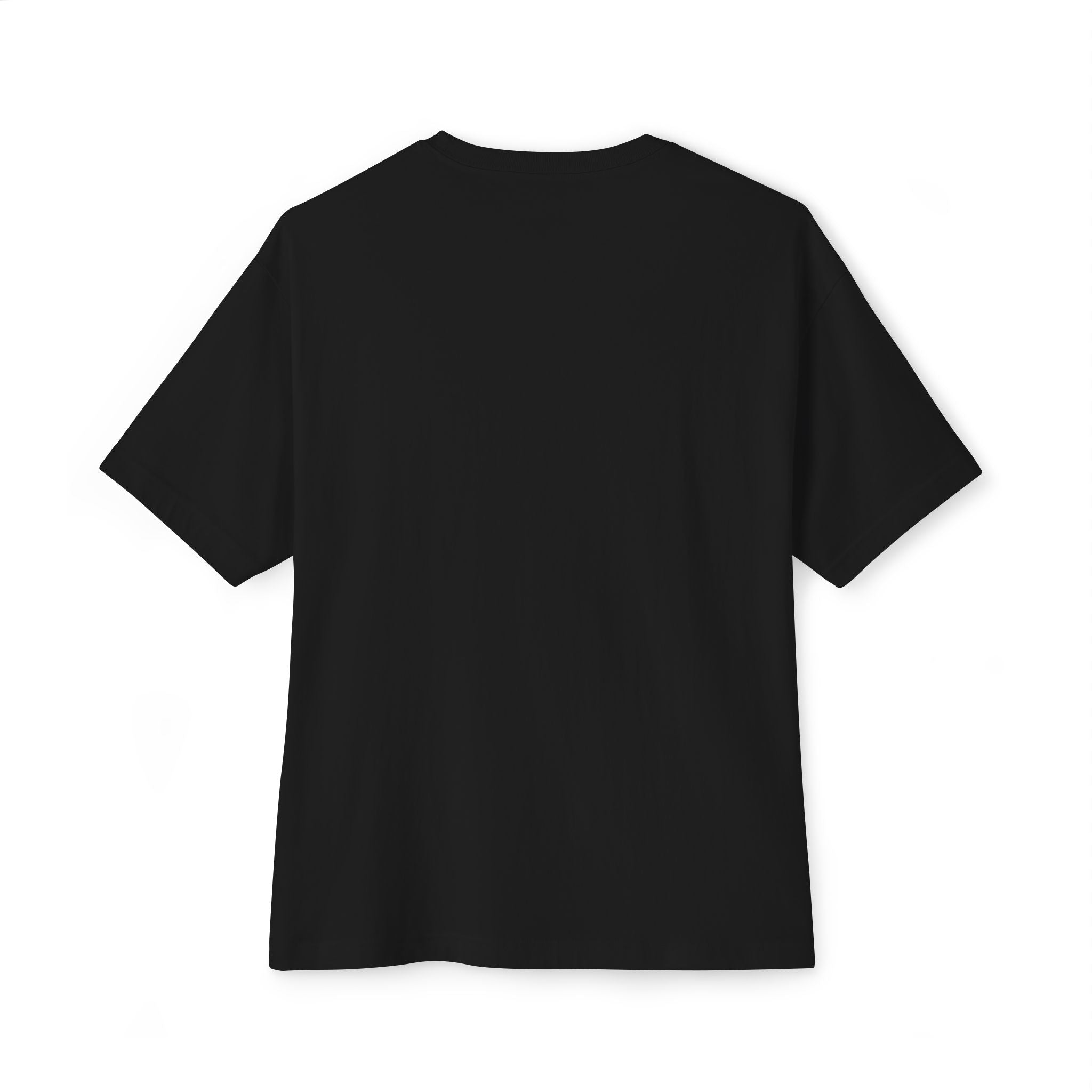 Black t-shirt on a white background UniTeeHub