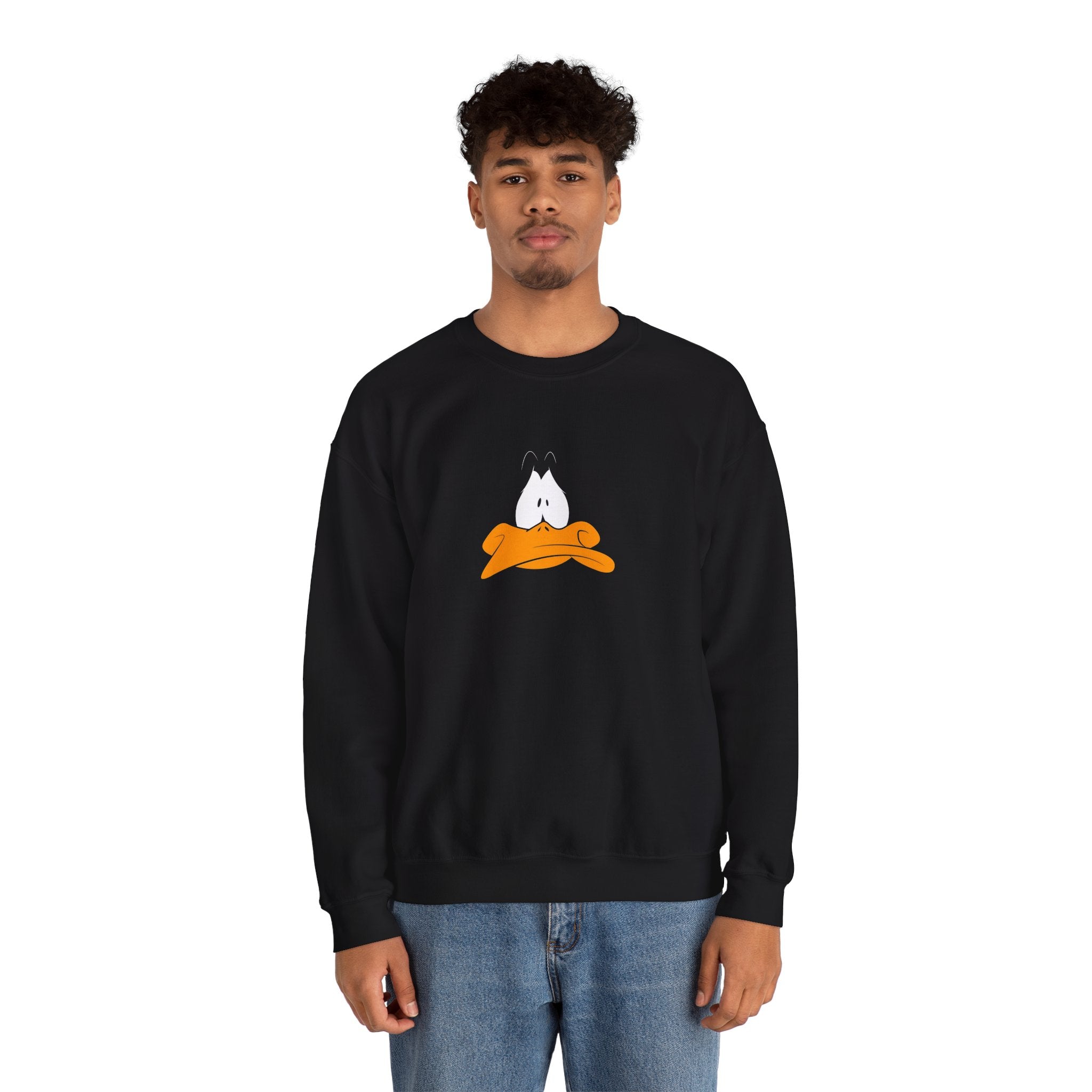 Cute Duck Face Unisex Crewneck Sweatshirt - Sweatshirt