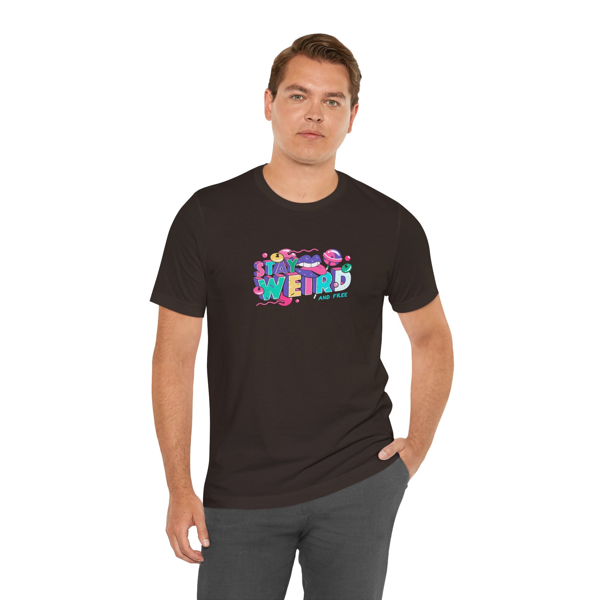 Stay Weird & Free Unisex Jersey Tee - T-Shirt