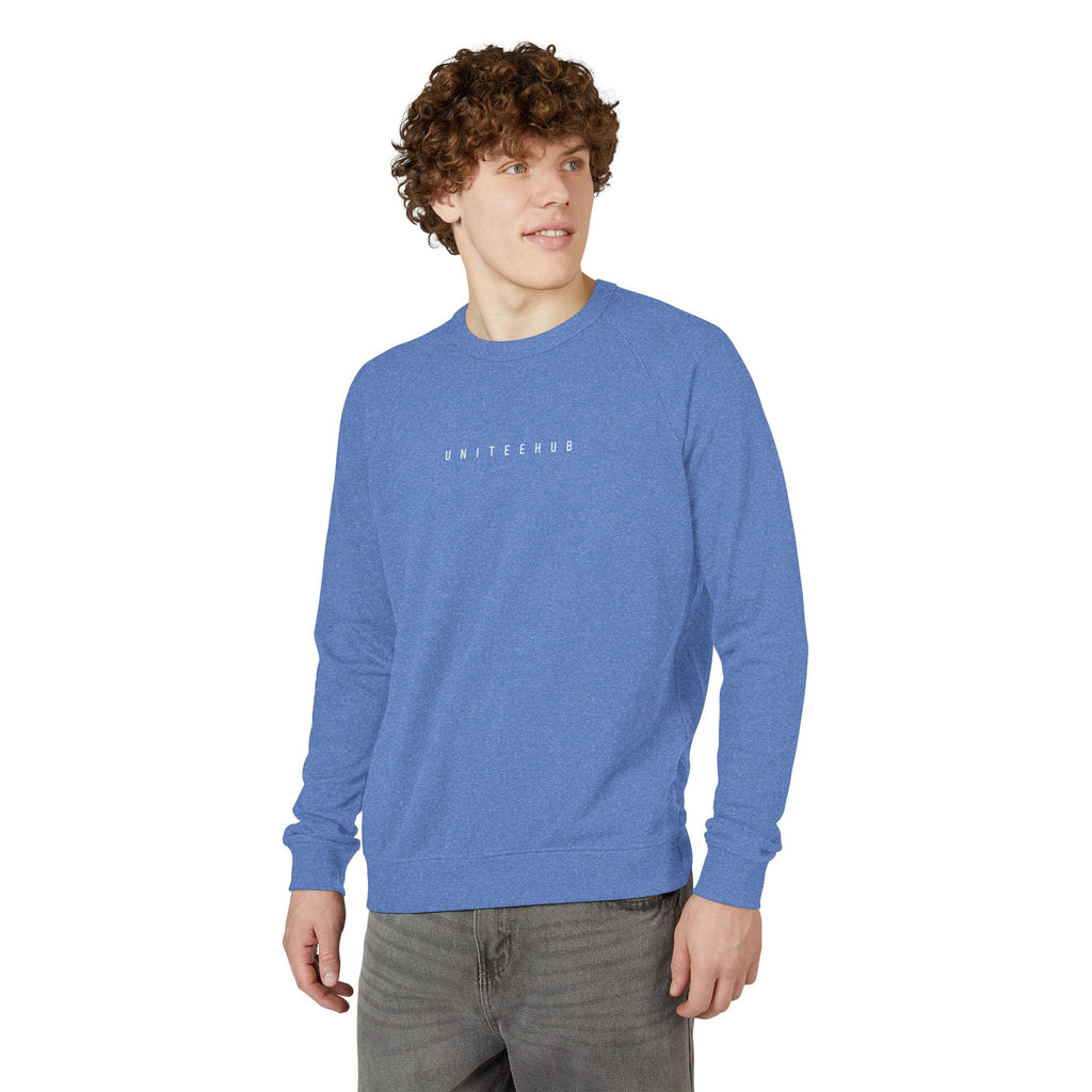 Switzerland Blue Crewneck Sweatshirt Relaxed Fit - Sweatshirt
