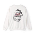 Santa Claus Sweatshirt with Red Sunglasses - White / S - Sweatshirt