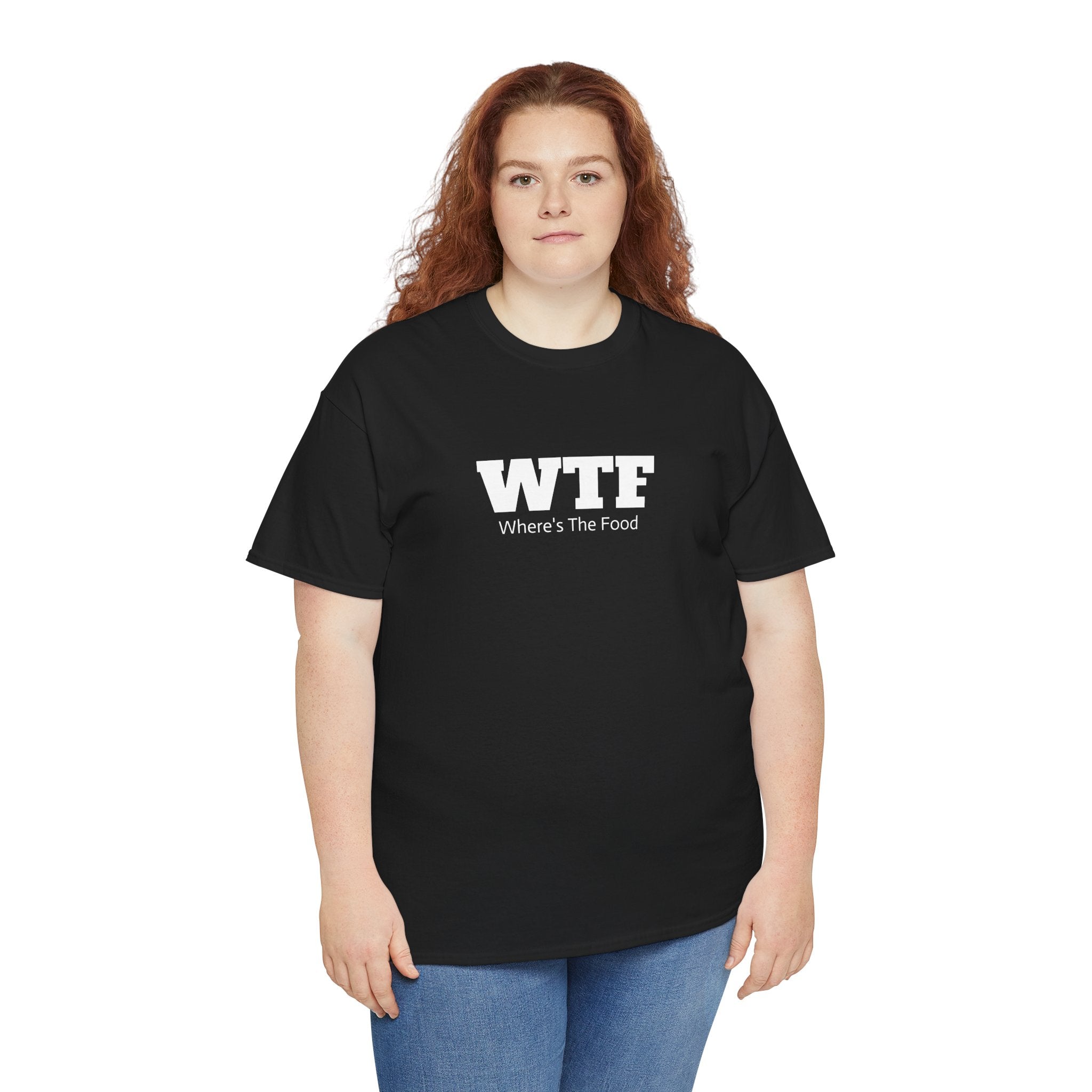 WTF Where’s The Food Tee — Funny Foodie Graphic T-Shirt - T-Shirt