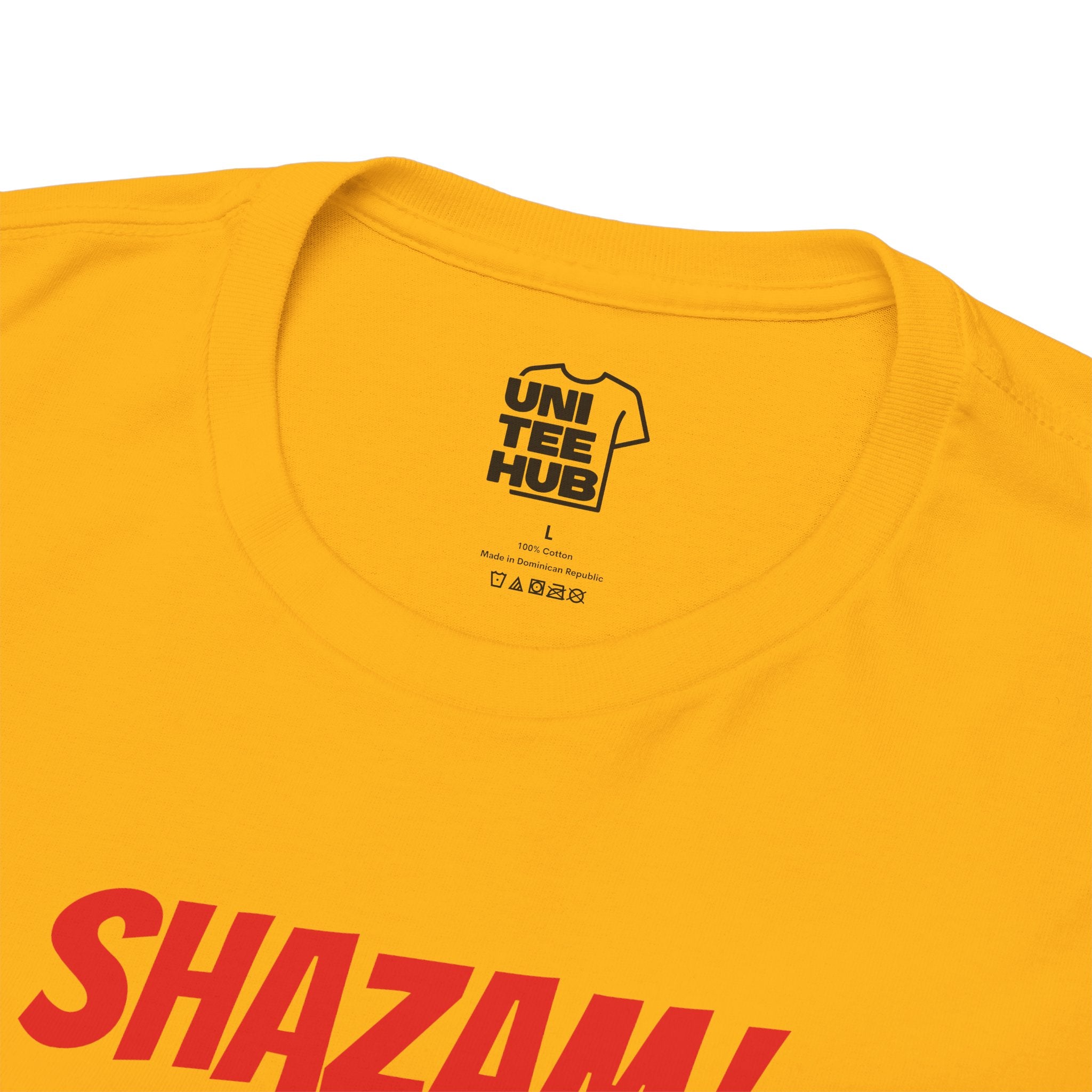 Shazam! Lightning Bolt Graphic Tee - Retro Superhero - T-Shirt