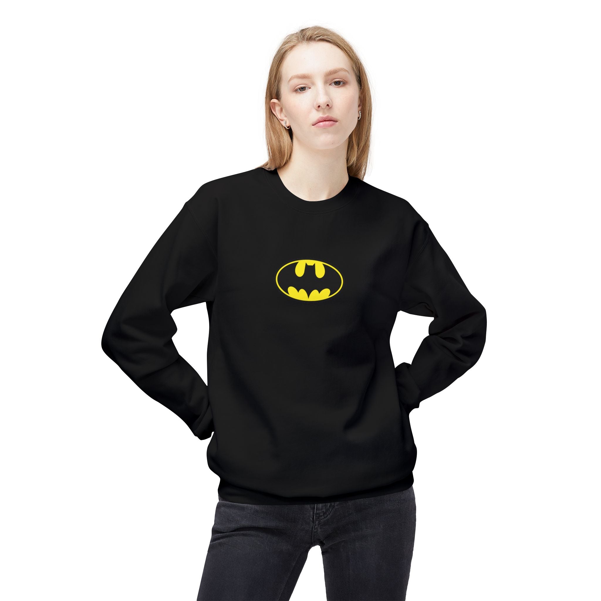 Batman Unisex Fleece Crewneck Sweatshirt - Sweatshirt