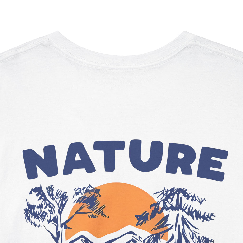 Nature Is Calling Camping T-Shirt care instructions included - T-Shirt