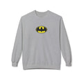 Batman Unisex Fleece Crewneck Sweatshirt - Sport Grey / S - Sweatshirt