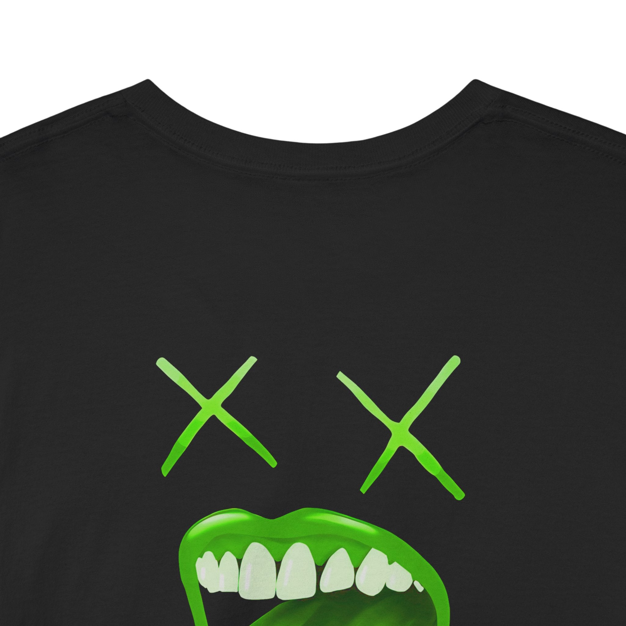 Toxic Mouth Graphic Tee Streetwear Neon - T-Shirt