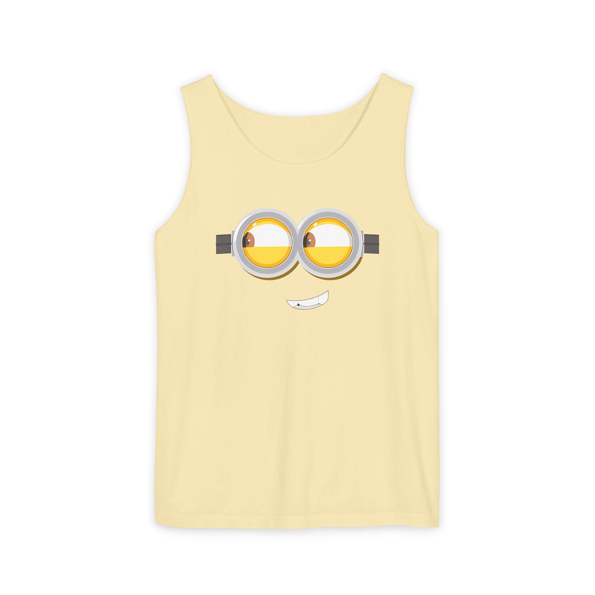 Minion Tank Top - Unisex Garment-Dyed Casual Wear - Butter / S - Tank Top