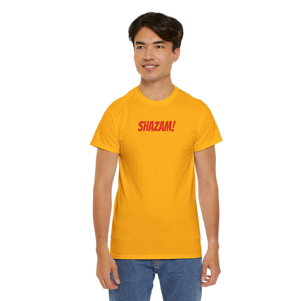 Shazam! Lightning Bolt Graphic Tee - Retro Superhero - T-Shirt