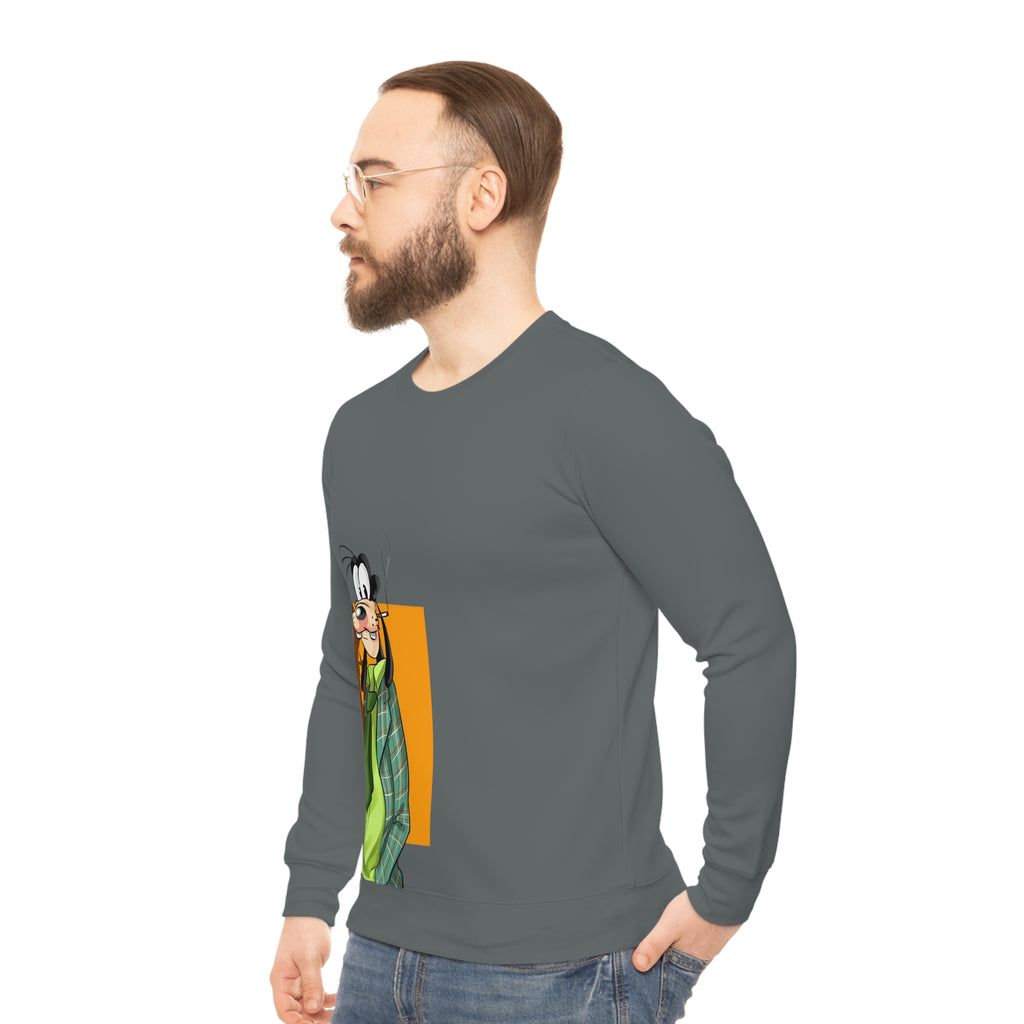 Goofy Lightweight Sweatshirt - Casual Comfort for Disney Fans - L - All Over Prints