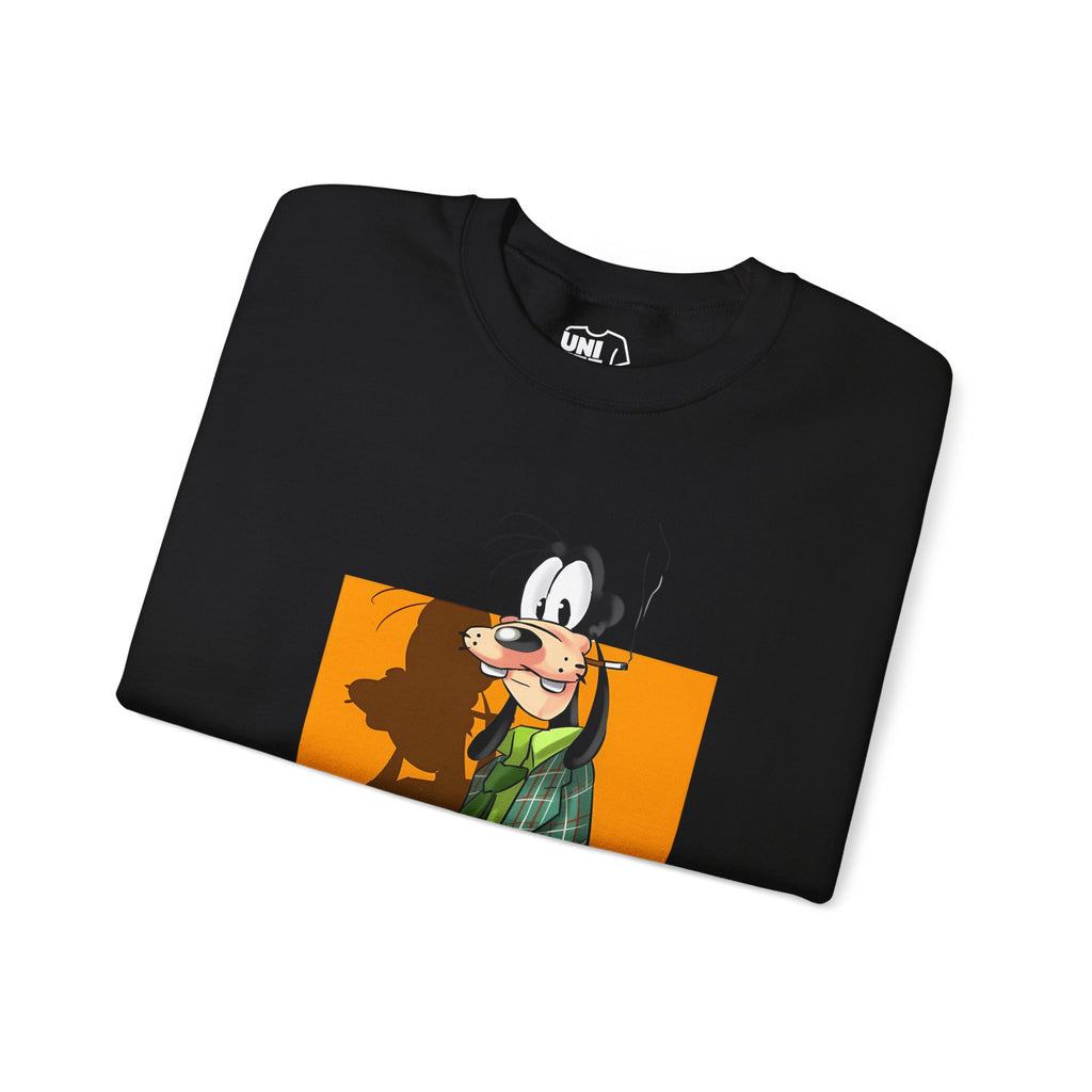 Goofy Graphic Crewneck Sweatshirt - Sweatshirt