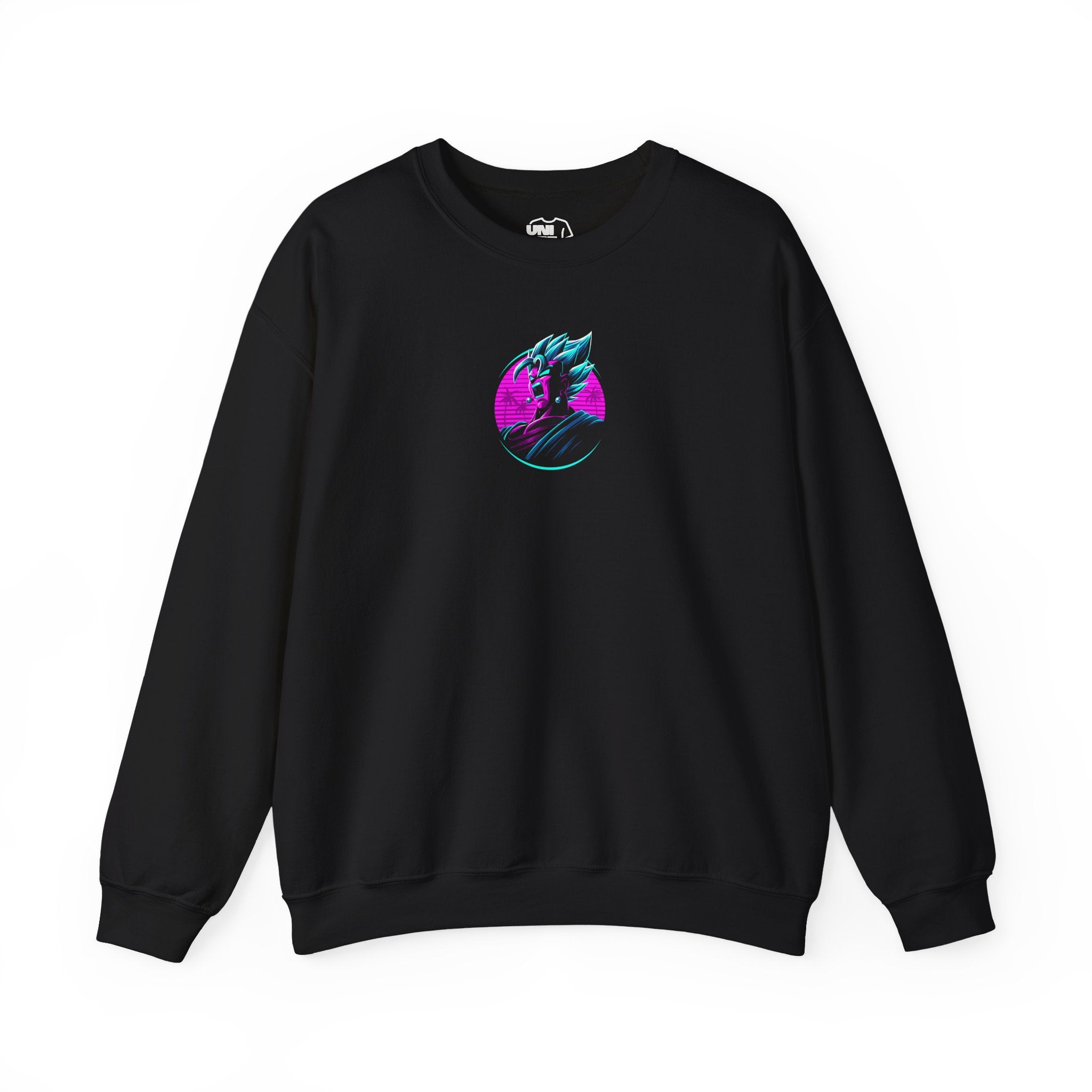 Neon Dragonball Crewneck Sweatshirt - Black / S - Sweatshirt