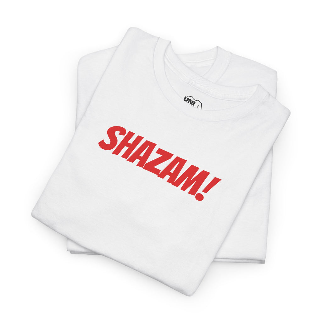 Shazam! Lightning Bolt Graphic Tee - Retro Superhero - T-Shirt