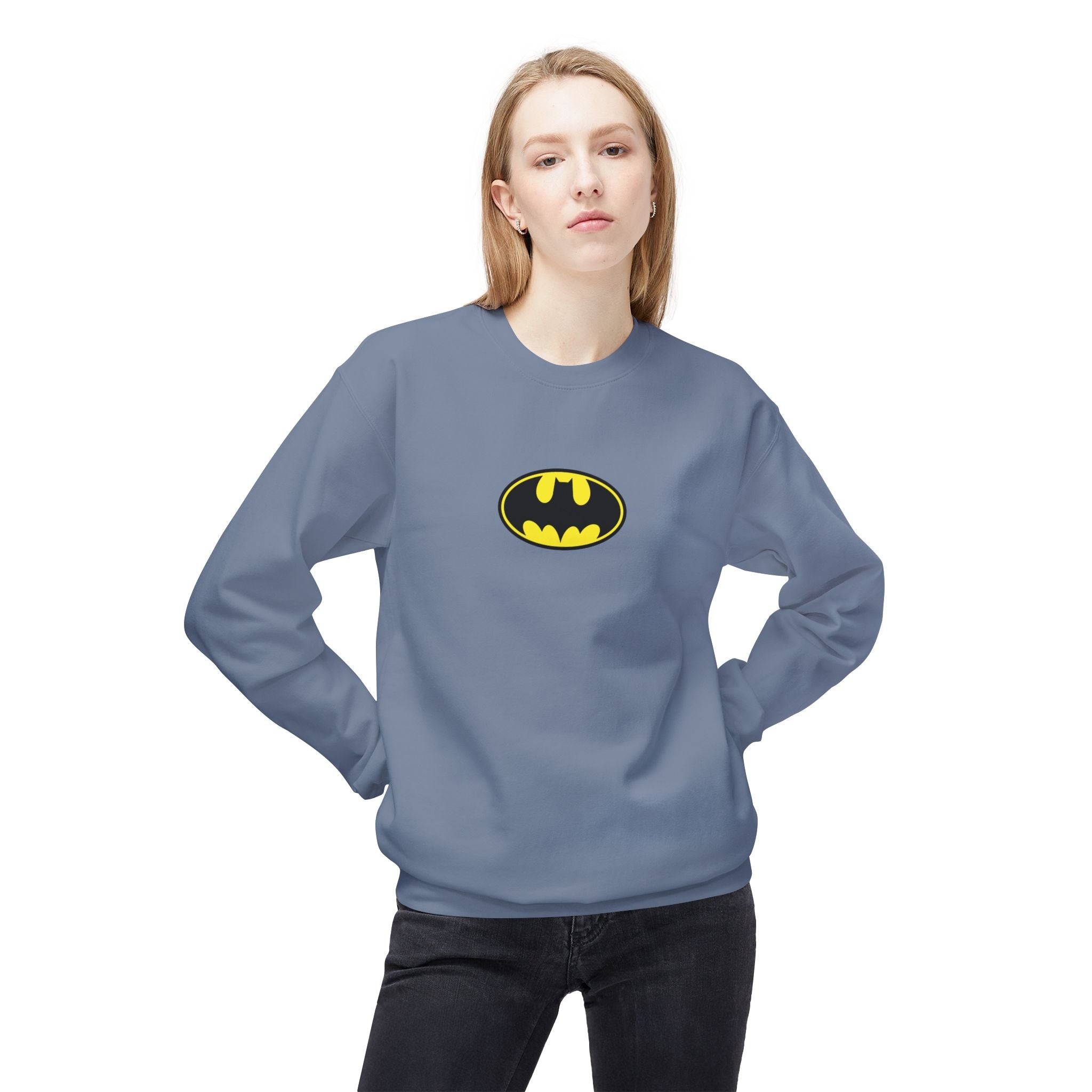 Batman Unisex Fleece Crewneck Sweatshirt - Sweatshirt