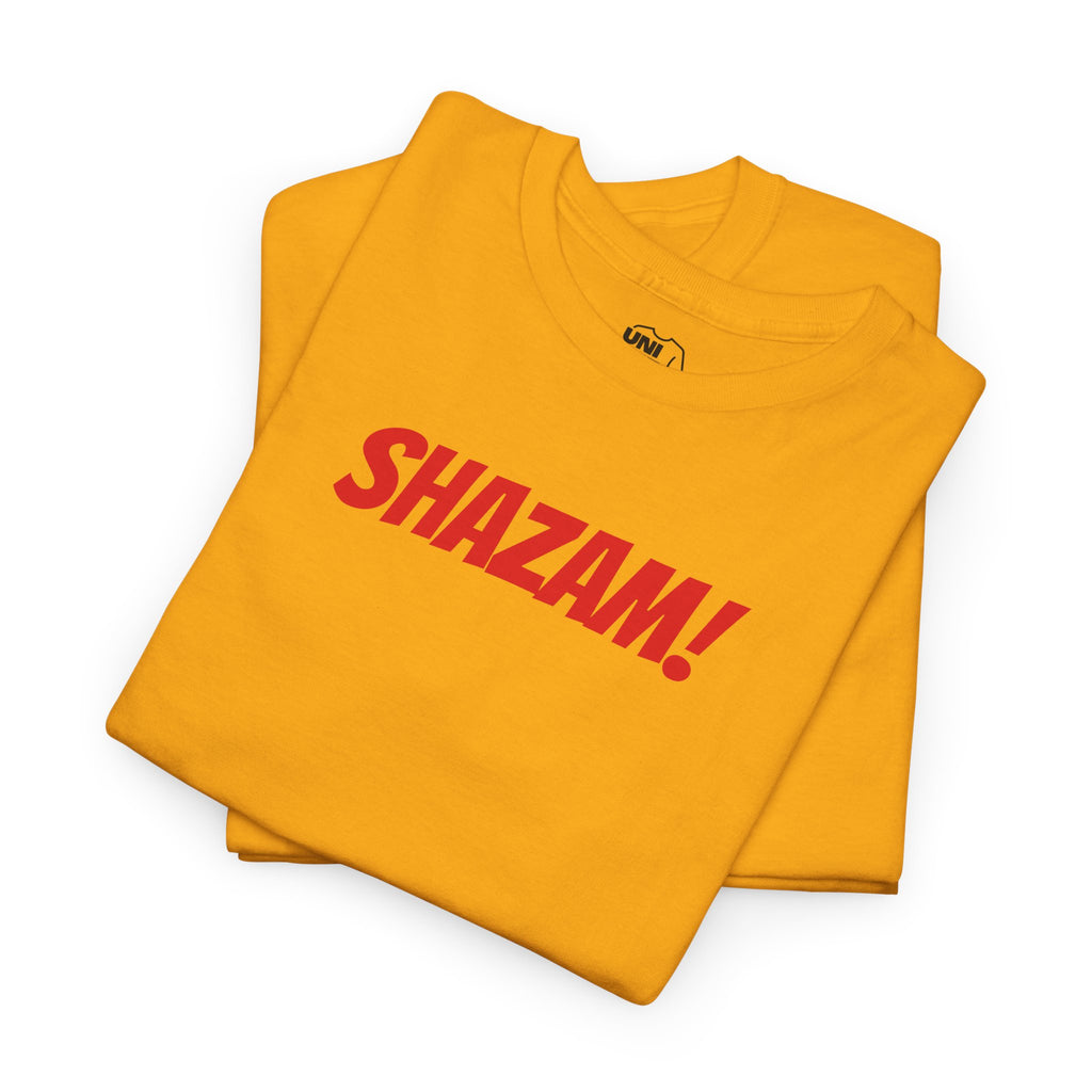 Shazam! Lightning Bolt Graphic Tee - Retro Superhero - T-Shirt