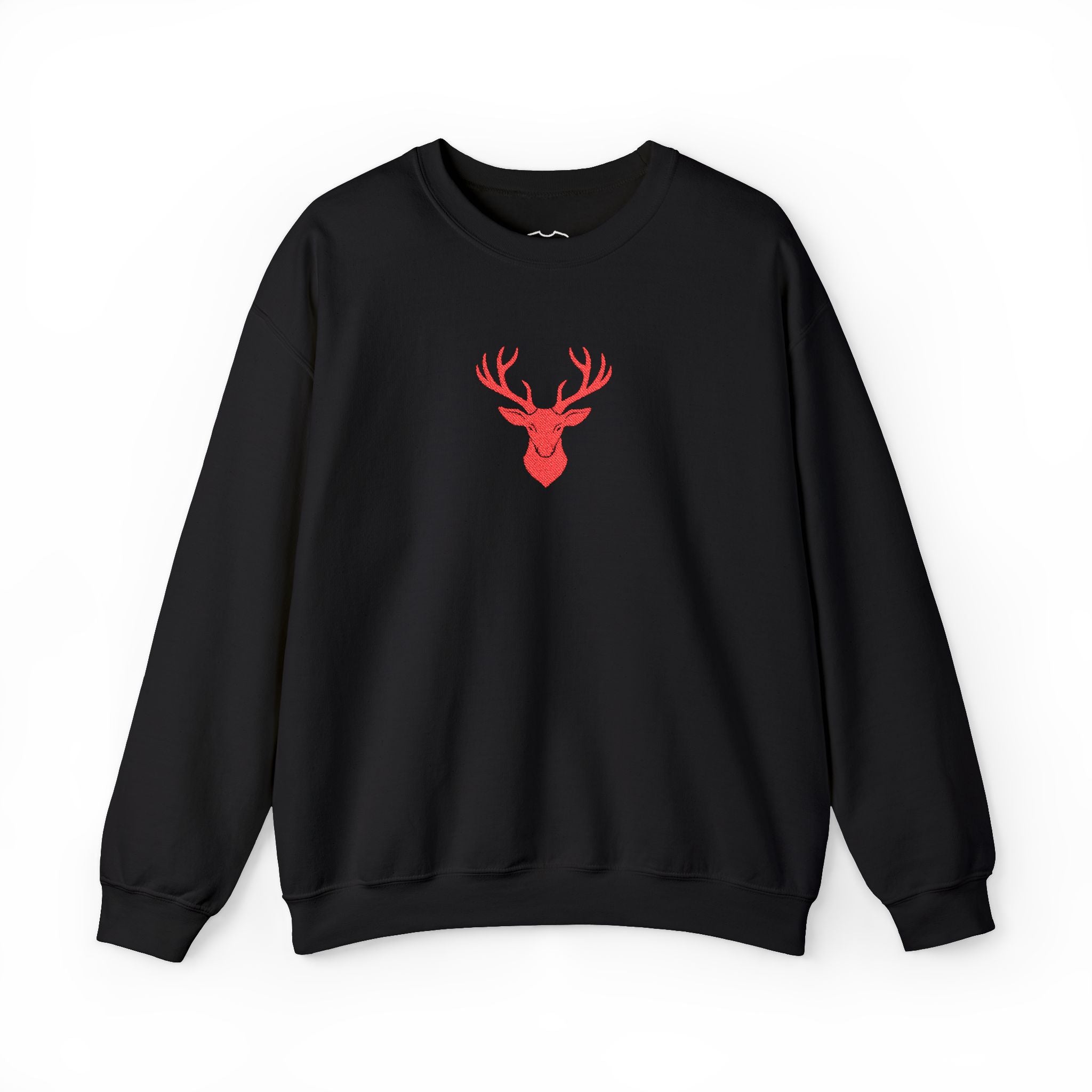 Deer Head Crewneck Sweatshirt
