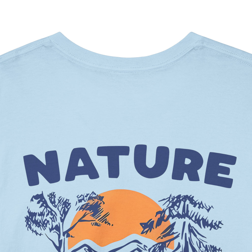 Nature Is Calling Camping T-Shirt care instructions included - T-Shirt