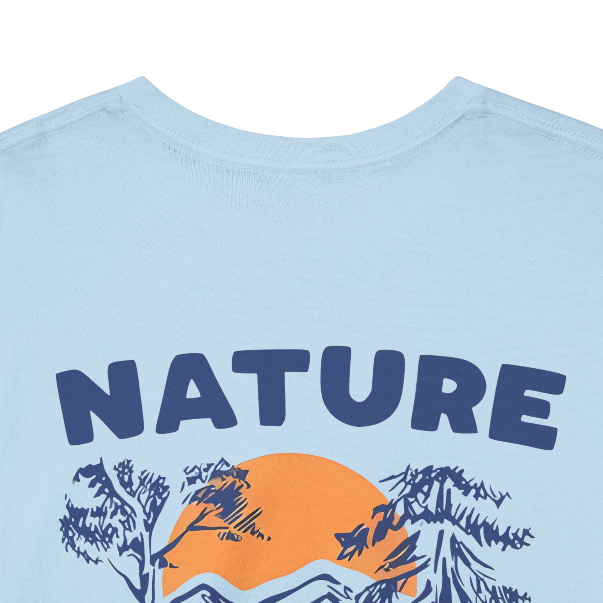 Nature Is Calling Camping T-Shirt care instructions included - T-Shirt