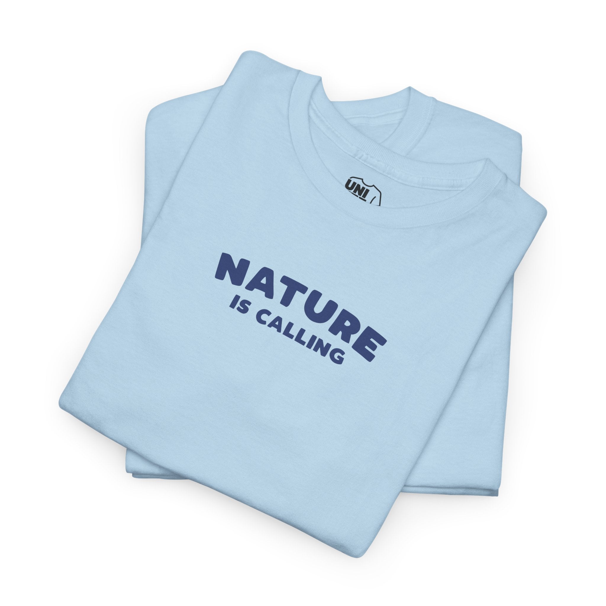 Nature Is Calling Camping T-Shirt care instructions included - T-Shirt