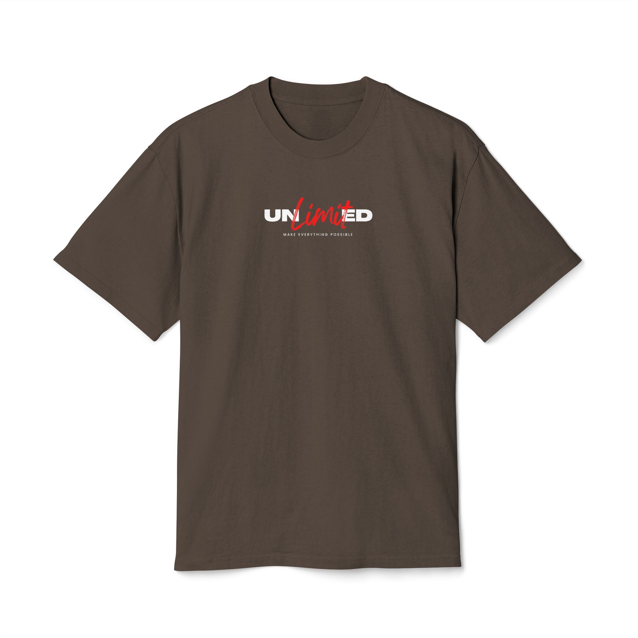 Unlimited Comfort and Style - Unisex Heavy Brown Faded Tee - Faded Brown / S - T-Shirt