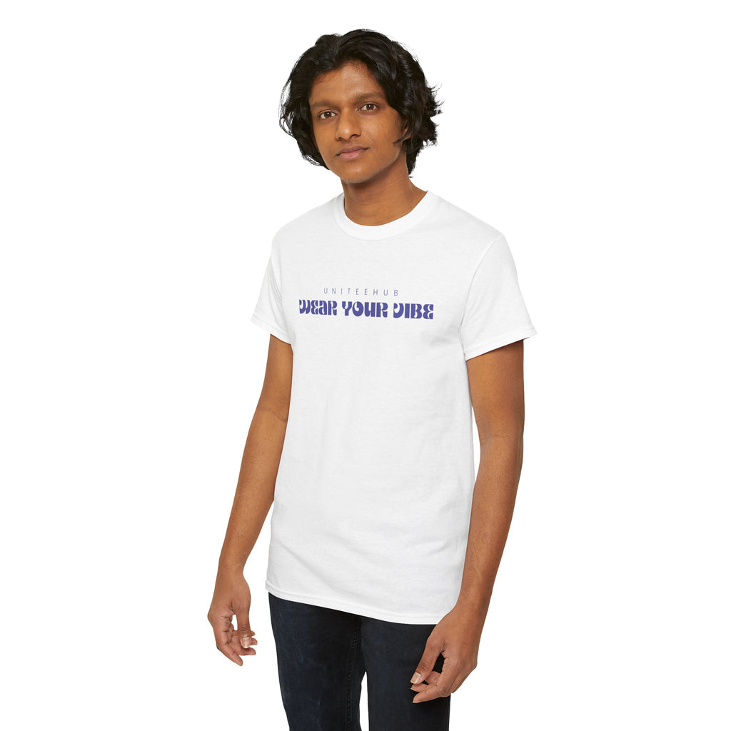 Unisex Heavy Cotton Tee - Wear Your Vibe T-Shirt - T-Shirt