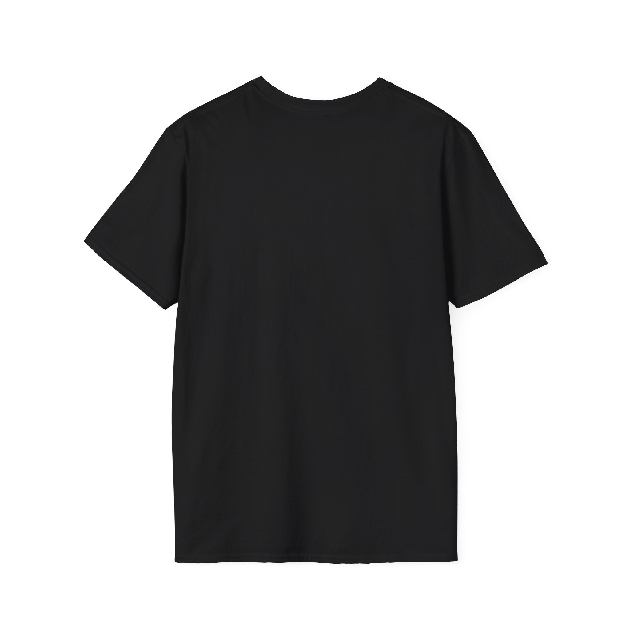 Consume Less Create More Black T-Shirt with ribbed collar - T-Shirt