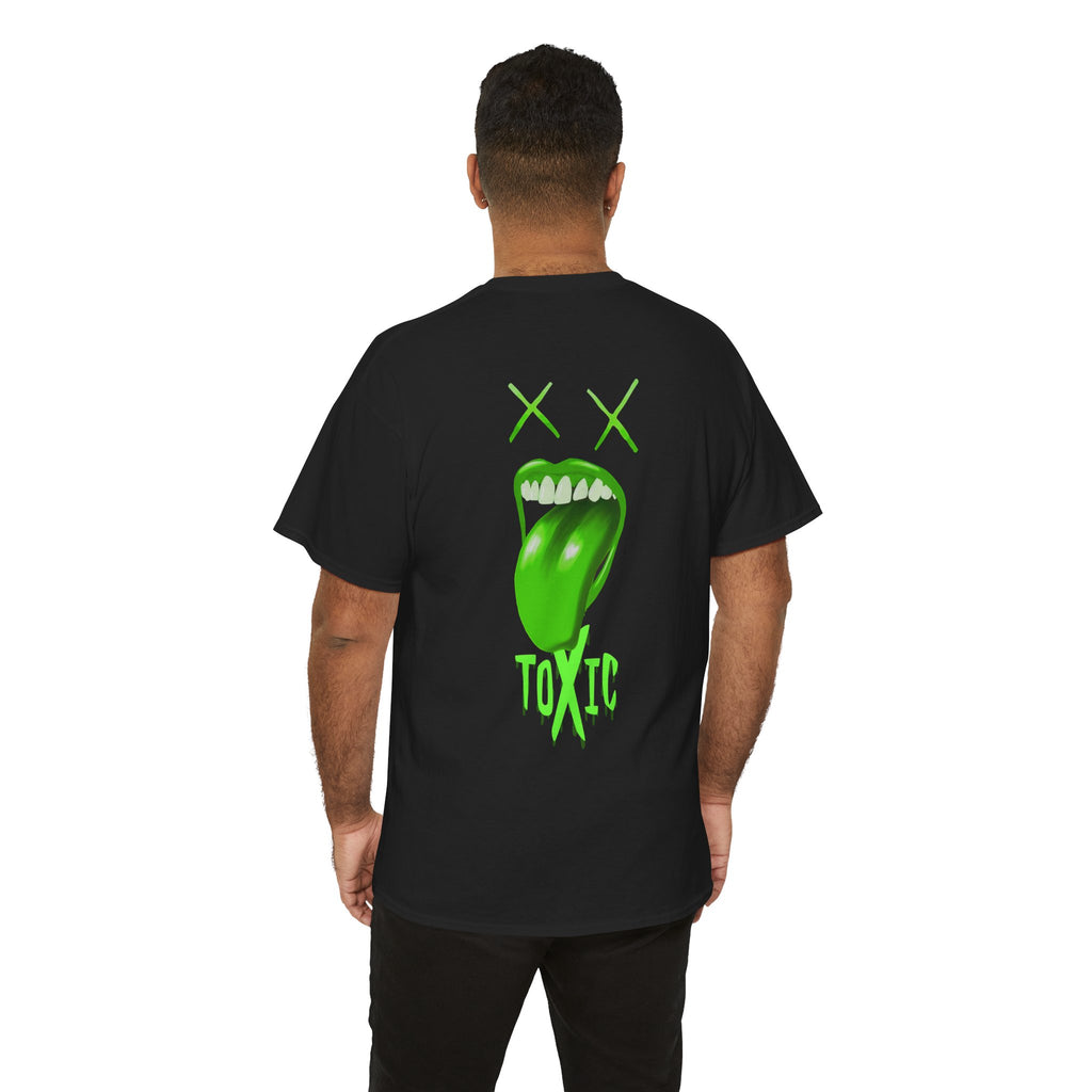 Toxic Mouth Graphic Tee Streetwear Neon - T-Shirt