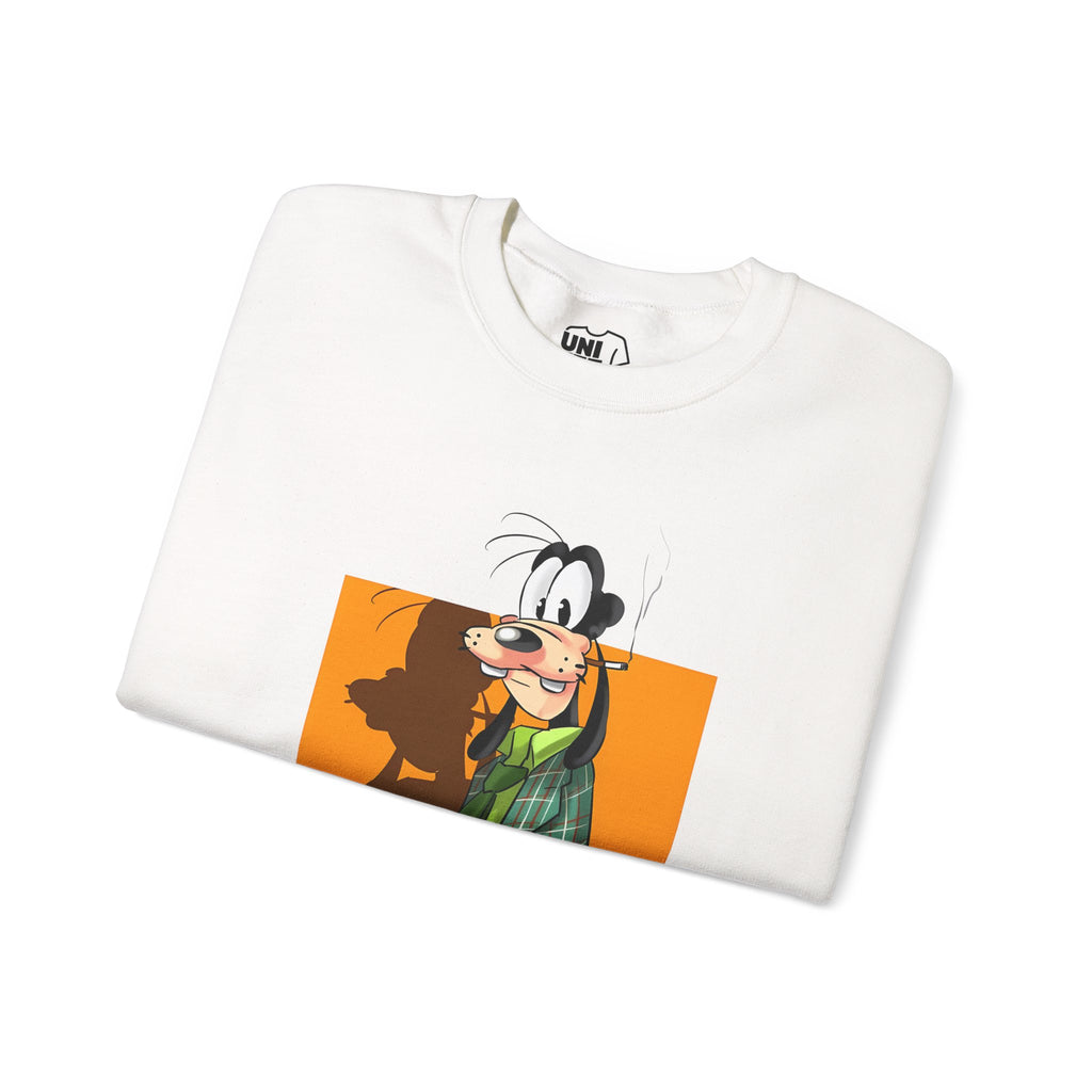 Goofy Graphic Crewneck Sweatshirt - Sweatshirt