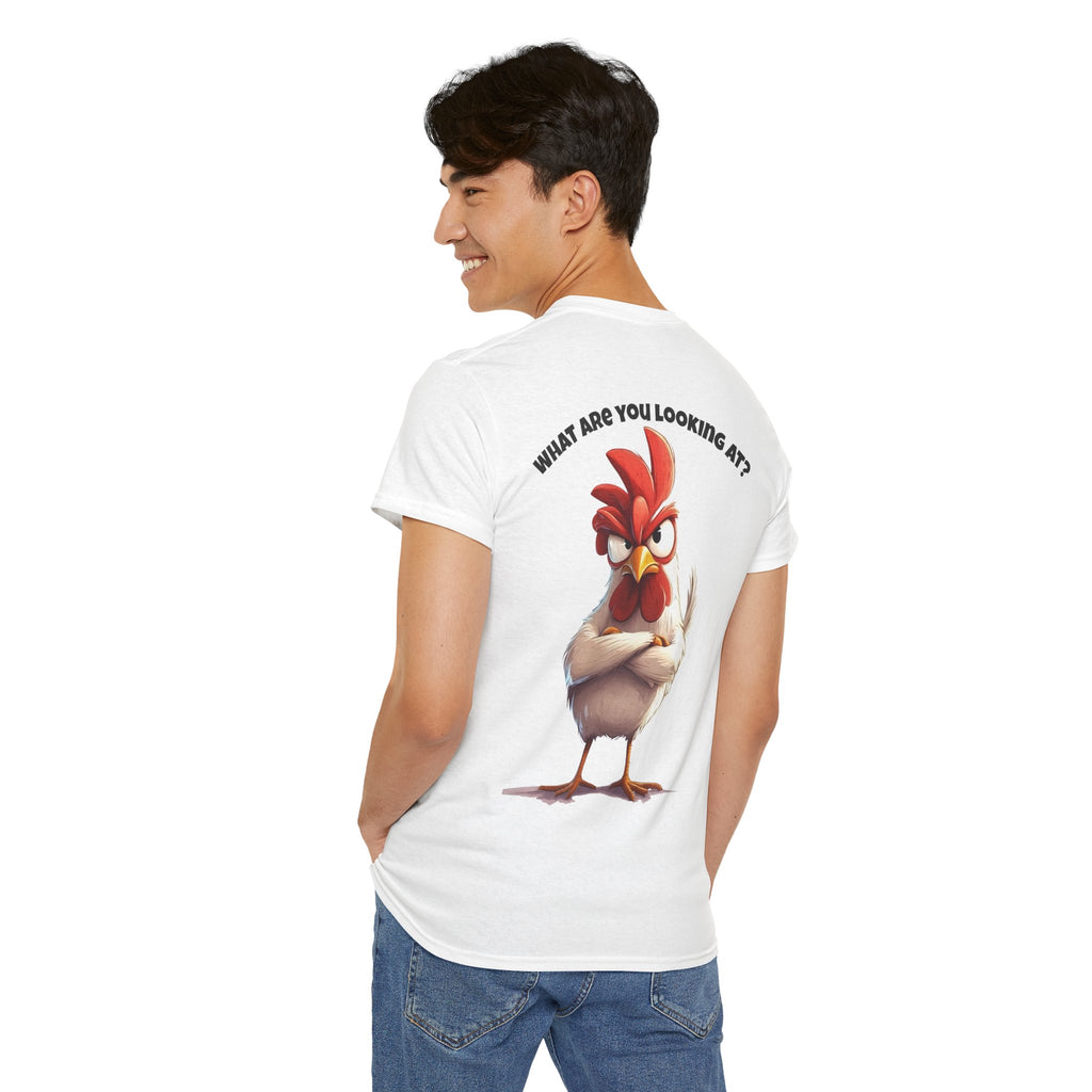 Grumpy Rooster Graphic Tee Machine Wash Max 30C - T-Shirt