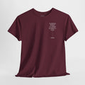 Maroon Dreams Reality T-Shirt tear-away label - Maroon / S - T-Shirt