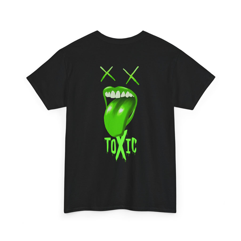 Toxic Mouth Graphic Tee Streetwear Neon - T-Shirt