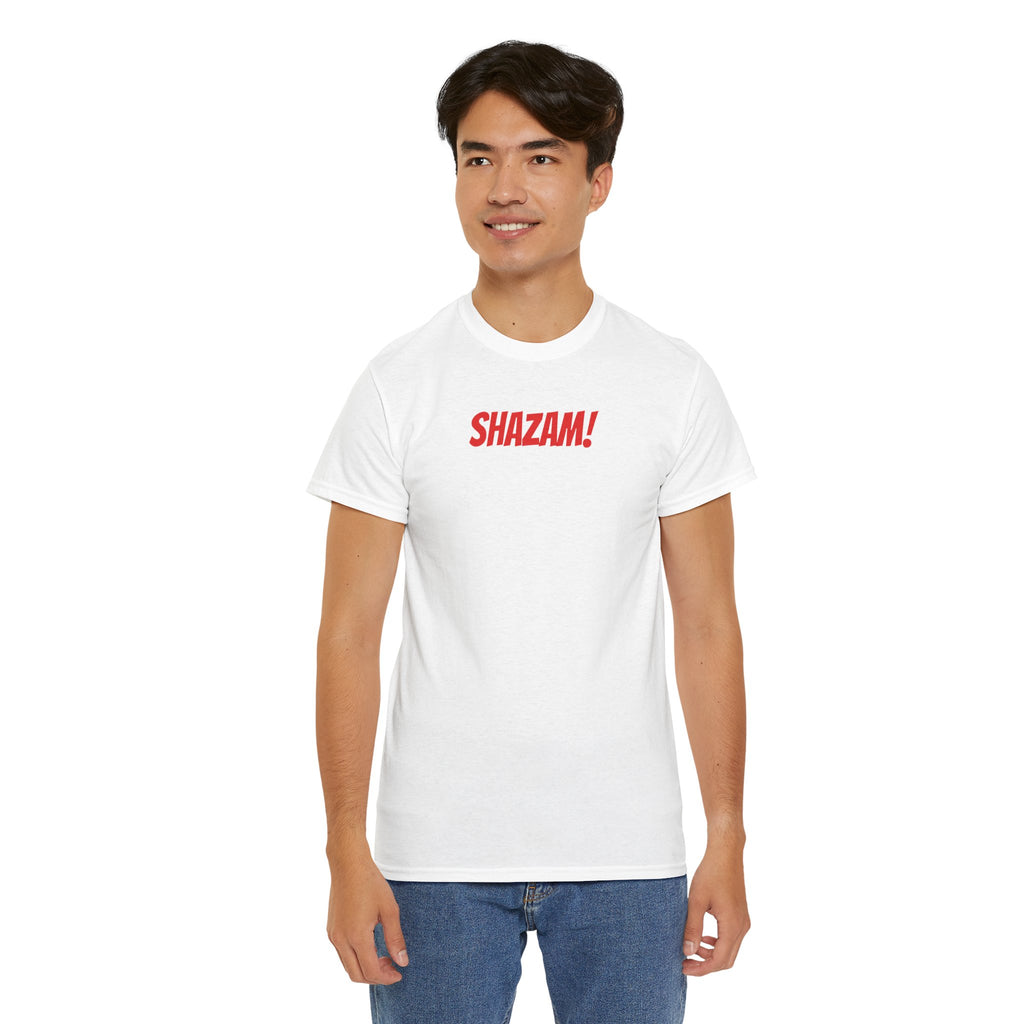 Shazam! Lightning Bolt Graphic Tee - Retro Superhero - T-Shirt
