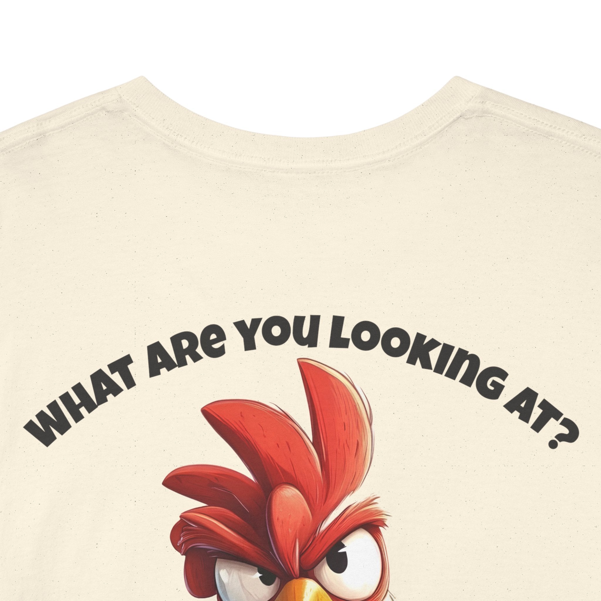 Grumpy Rooster Graphic Tee Machine Wash Max 30C - T-Shirt