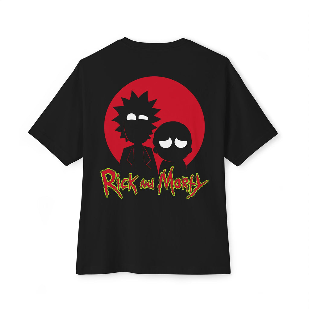 Yolo Minds Red Rick Morty Tee Tear-away Label - T-Shirt