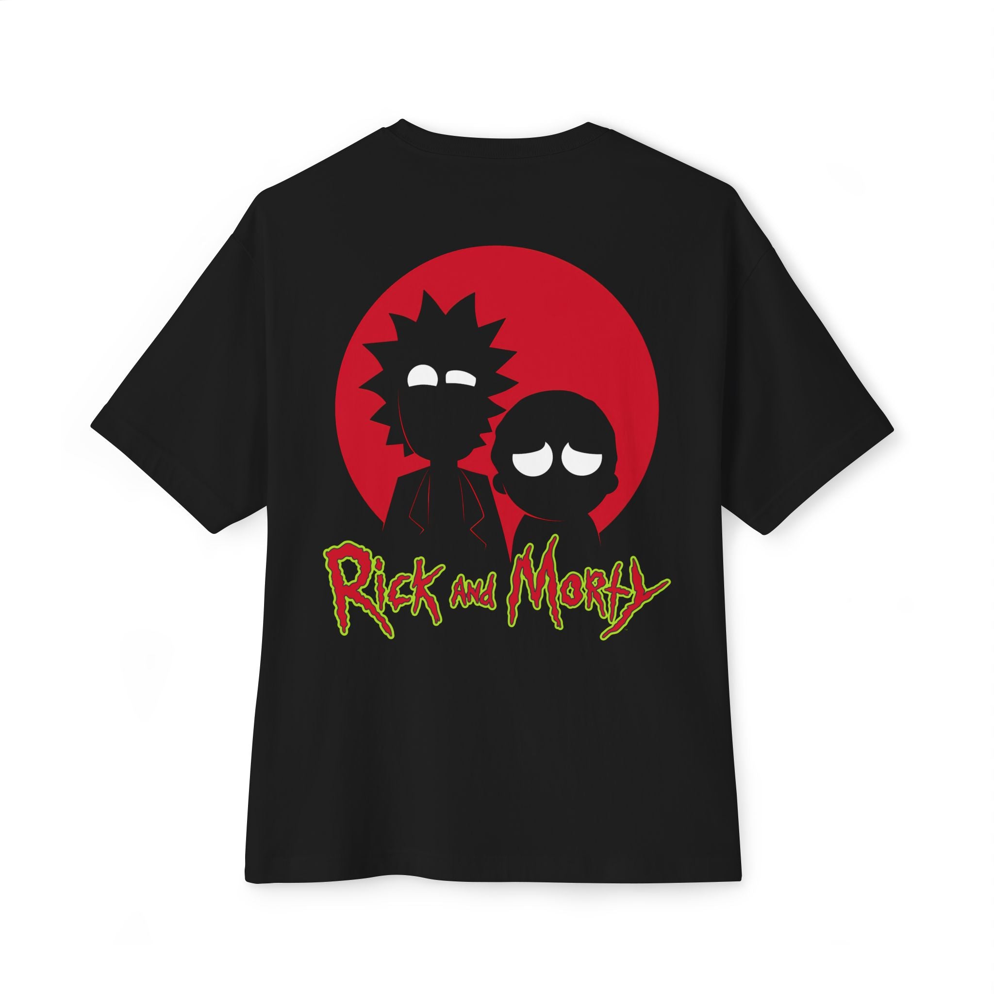 Yolo Minds Red Rick Morty Tee Tear-away Label - T-Shirt