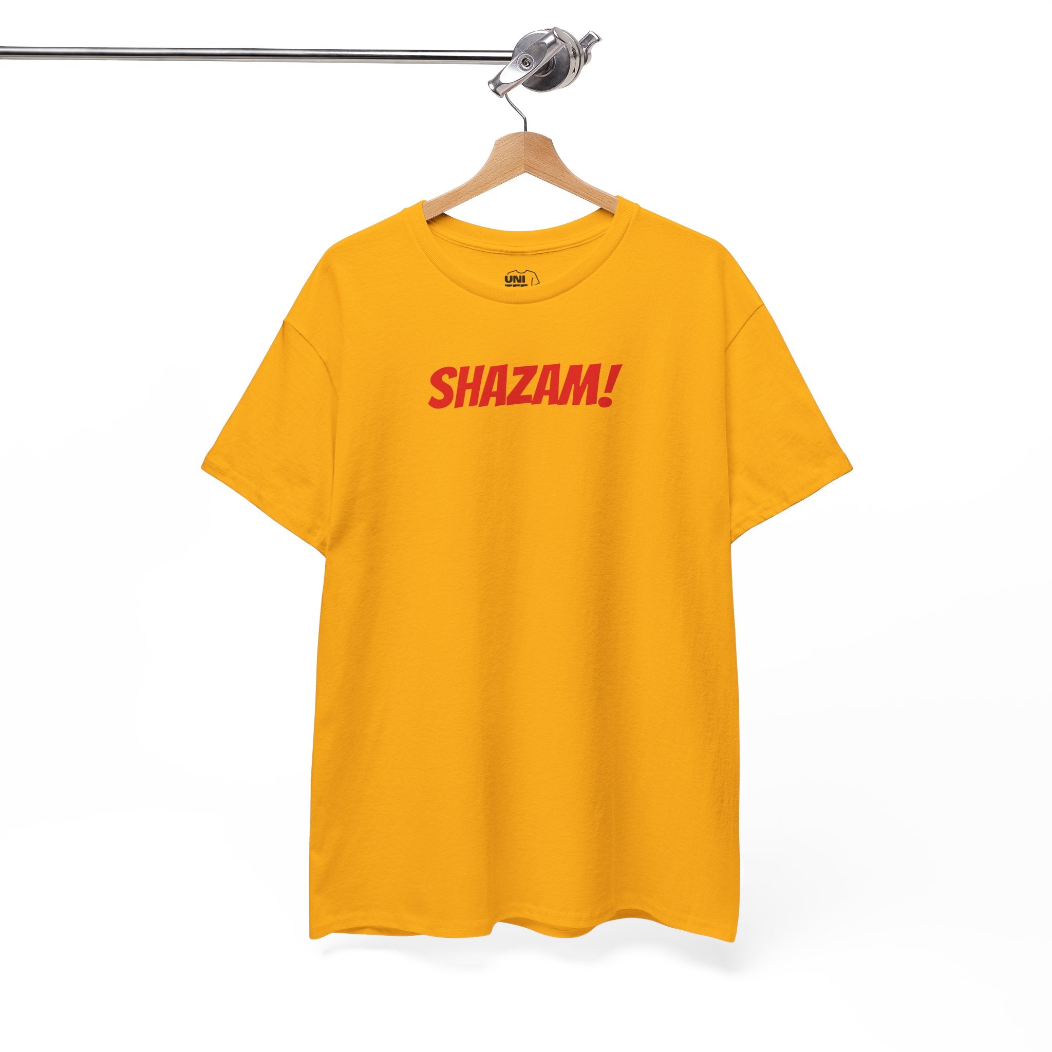 Shazam! Lightning Bolt Graphic Tee - Retro Superhero - T-Shirt