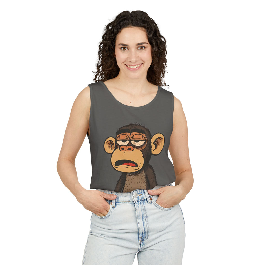 Sarcastic Monkey Unisex Tank Top - Tank Top