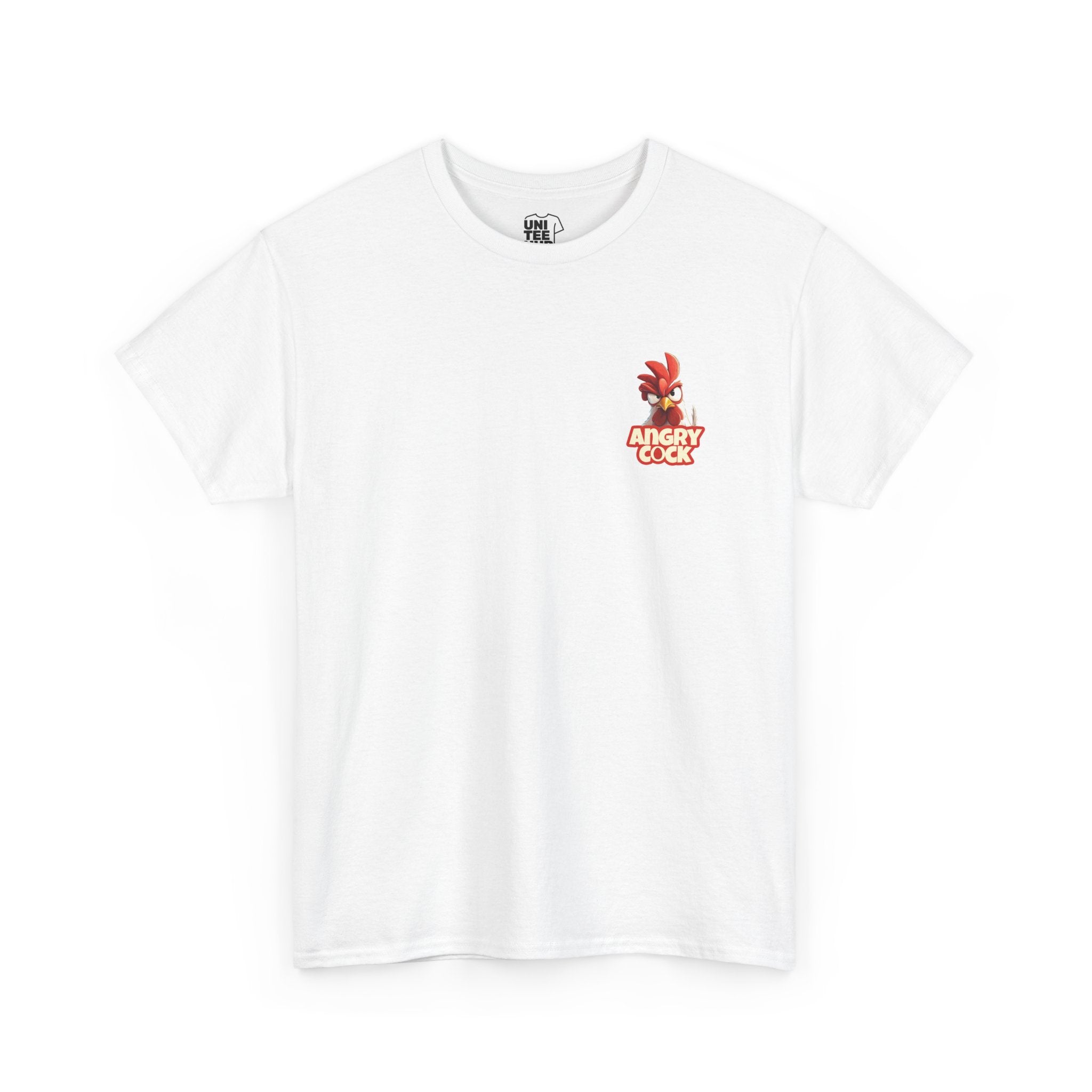 Grumpy Rooster Graphic Tee Machine Wash Max 30C - White / L - T-Shirt