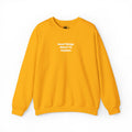 Good Things About to Happen Yellow Sweatshirt tubular knit - S / Gold - Sweatshirt