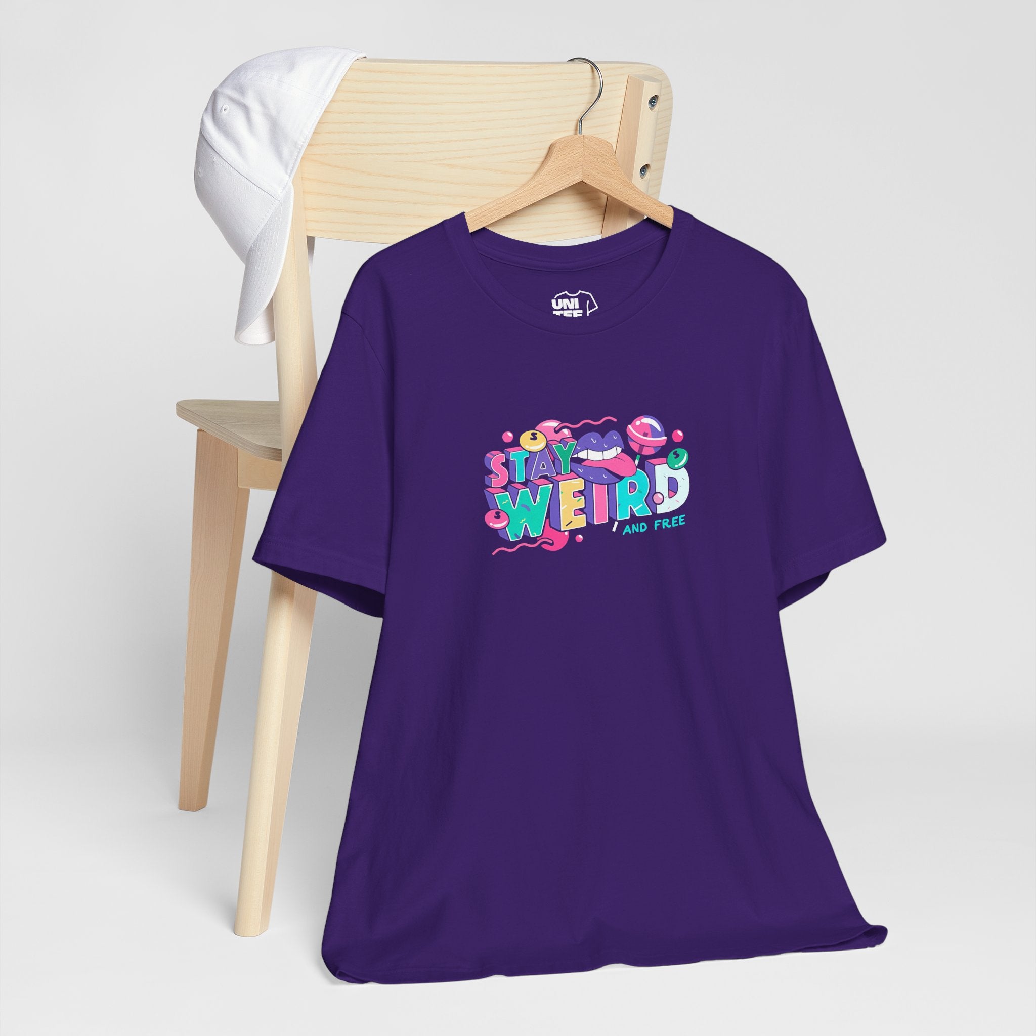 Stay Weird & Free Unisex Jersey Tee - T-Shirt