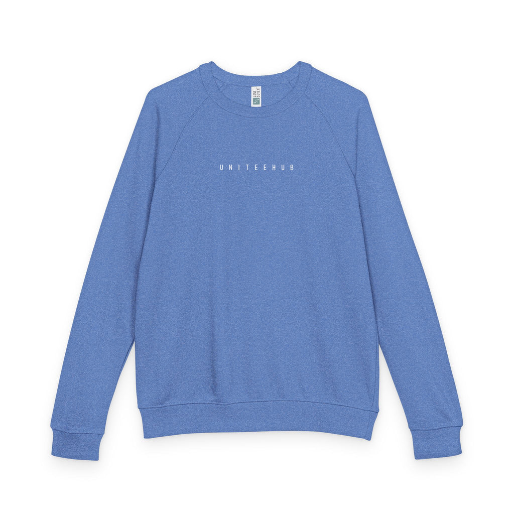 Switzerland Blue Crewneck Sweatshirt Relaxed Fit - Sweatshirt