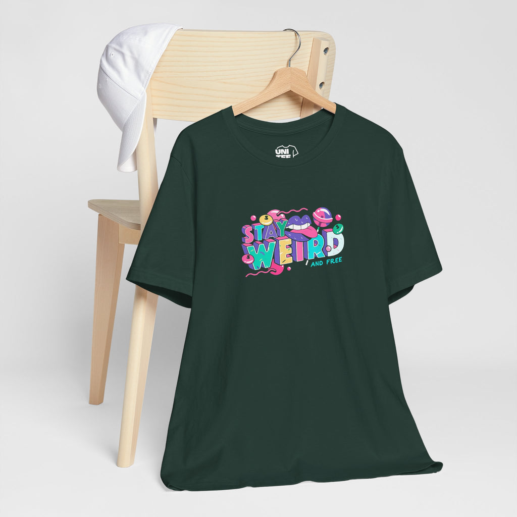 Stay Weird & Free Unisex Jersey Tee - T-Shirt