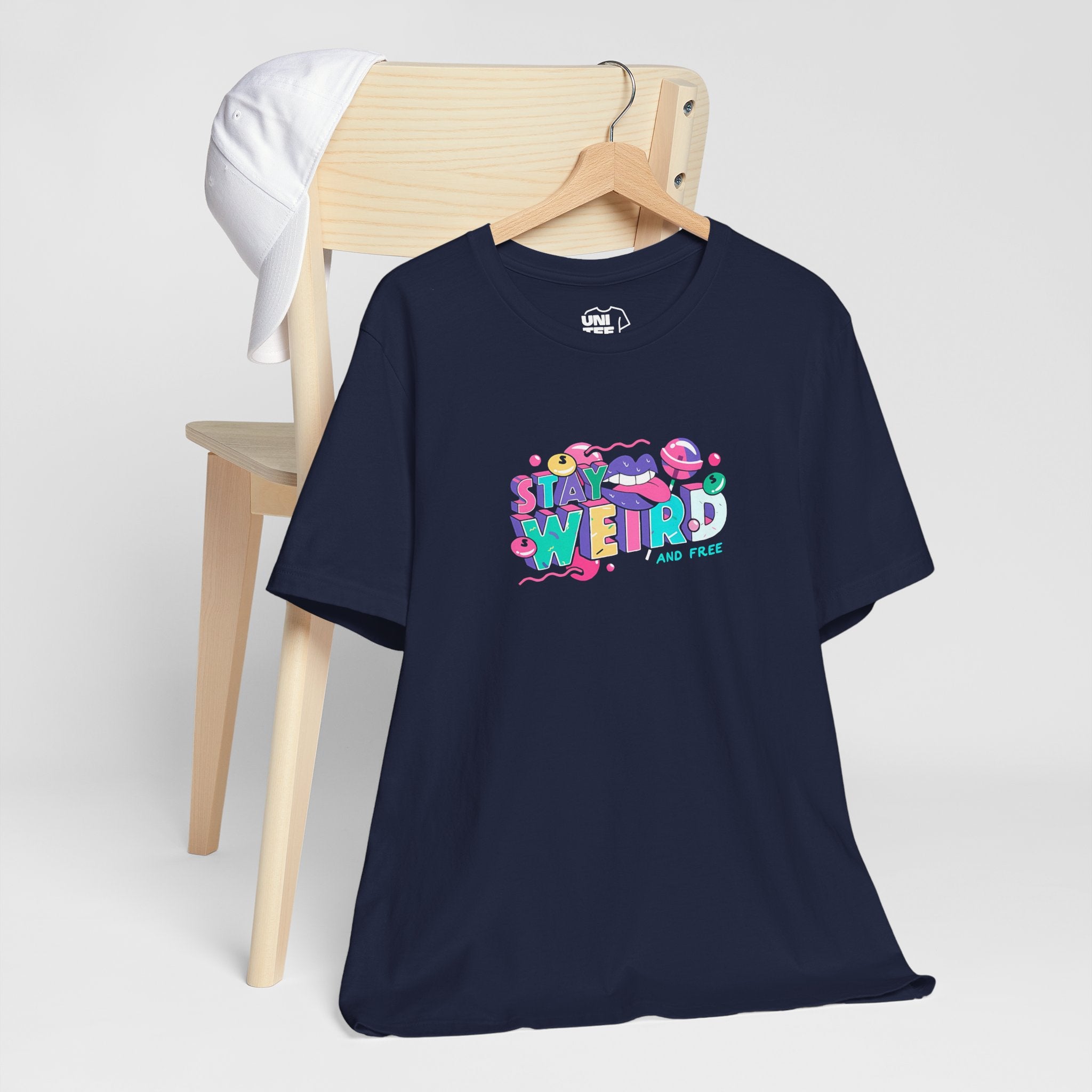 Stay Weird & Free Unisex Jersey Tee - T-Shirt