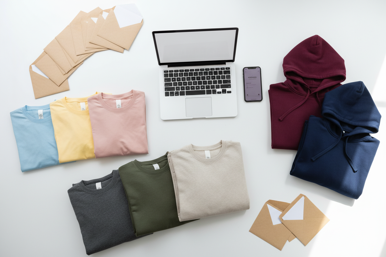 add a laptop and hoodies also