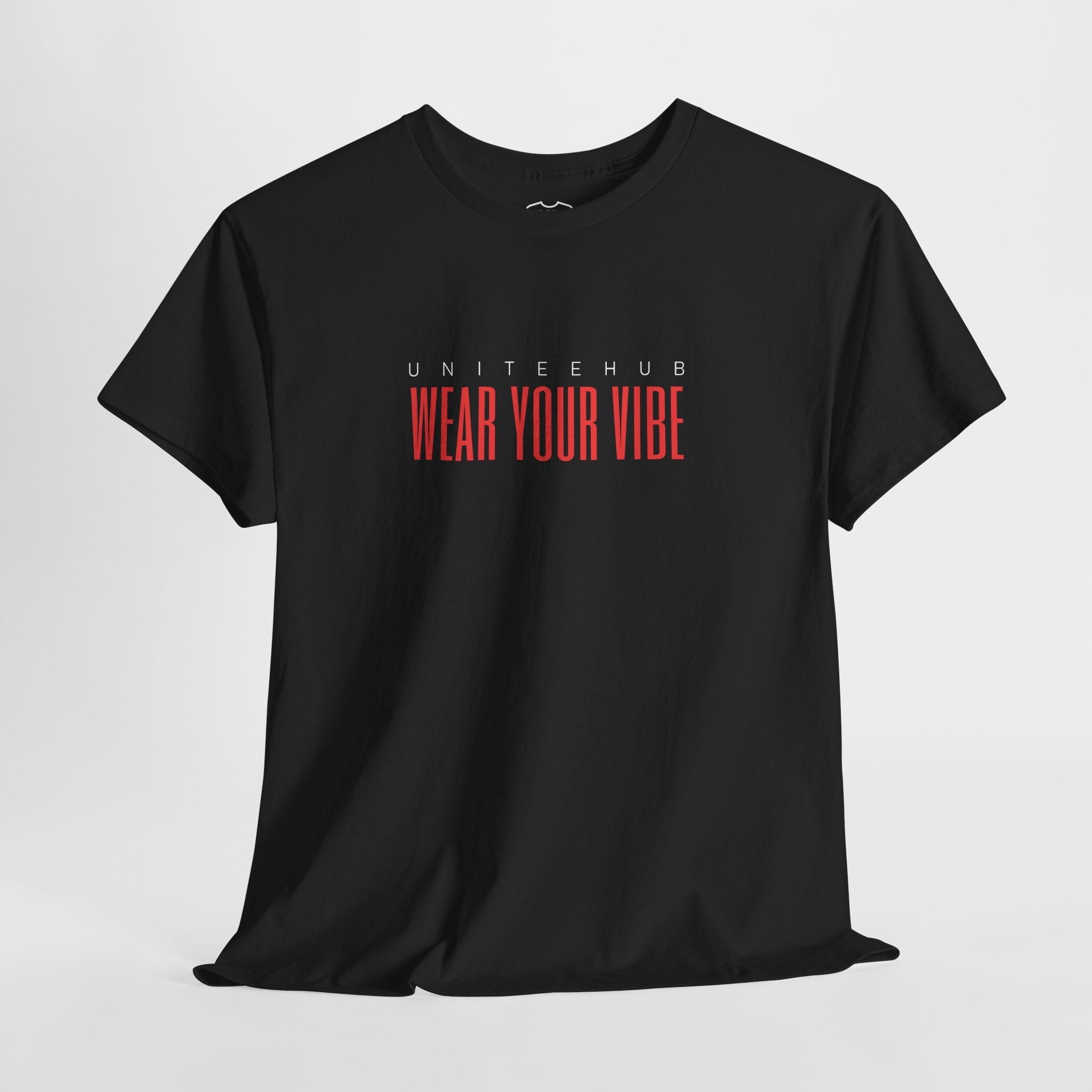 Wear Your Vibe Black UniTeeHub T-Shirt.